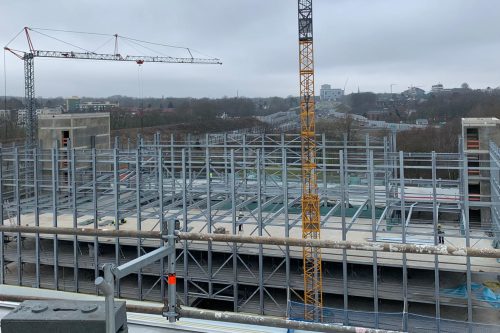 Voortgang fase 1 Parkhaus VW Bochum