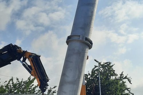 Werbepylon Toom Alsdorf (groot) 2